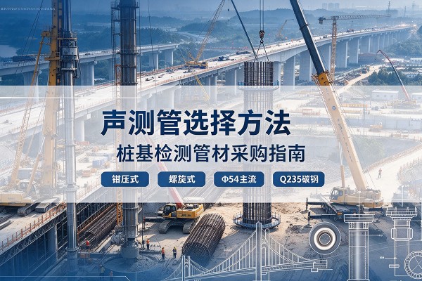 江都声测管选型标准