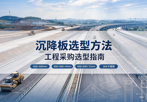江都沉降板选择方法