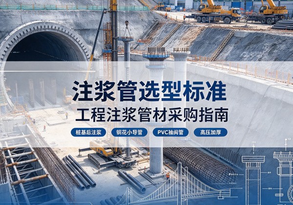 江都注浆管选型标准